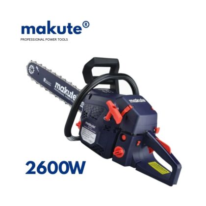 Scie à chaîne essence 2600W 54.6cc 11500rpm 20″ MAKUTE