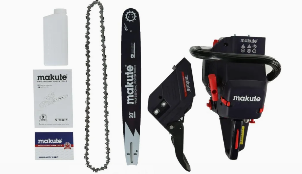 Scie à chaîne essence 2600W 54.6cc 11500rpm 20″ MAKUTE - Image 2